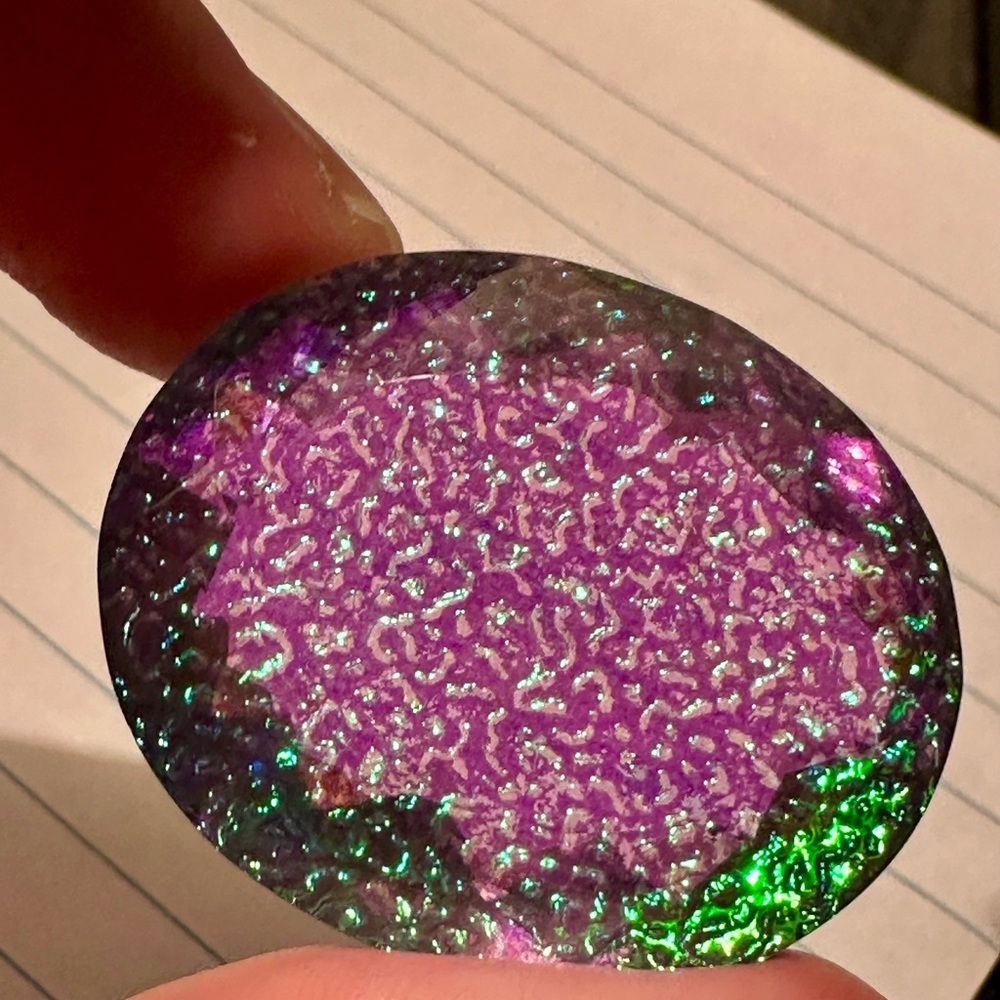 Multi-Colored 95.00 Ct. Monarch Fire Opal - image 8